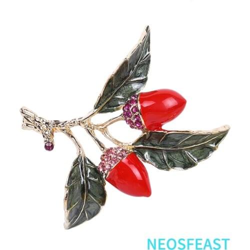 Elegant Rhinestone Flower Brooches For Women Enameled Pin Multi Color Ladies Party Gifts Coat Garments Accessory Fashion Jewelry