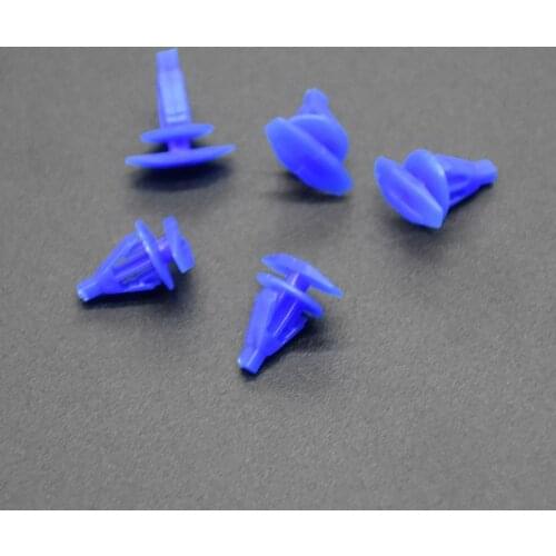 100PCS Auto Fasteners Car Door And Window Sealing Strip Weatherstrip Retainer Clips For VW Honda Toyota Nissan Universal