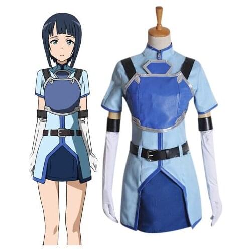 Sword Art Online SAO Sachi Anime Custom Made Uniform Cosplay Costume