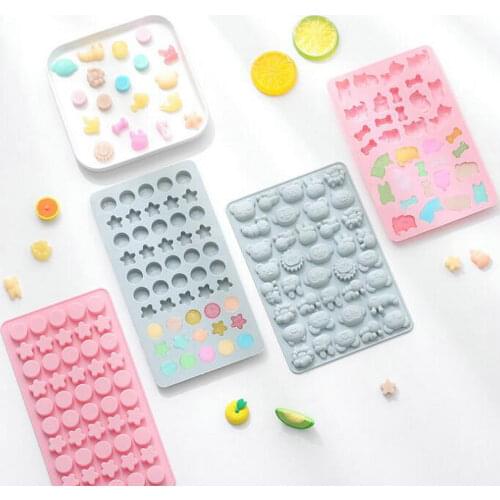 Mini Star Round Epoxy Resin Silicone Mold DIY Ocean Style Starfish Whale Charms Mould Kawaii Dog Bones Animal Cake Baking Craft