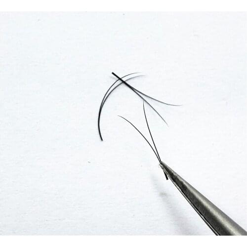 Make up 2D long stem 8-15mm lash extension Eyelashes Premade Fans False Eyelashes Individual eyelashes extensions Free Shipping