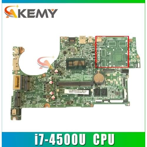 Akemy laptop Motherboard For ACER Aspire V5-473 i7-4500U Mainboard DAZRQMB18F0 SR16Z DDR3