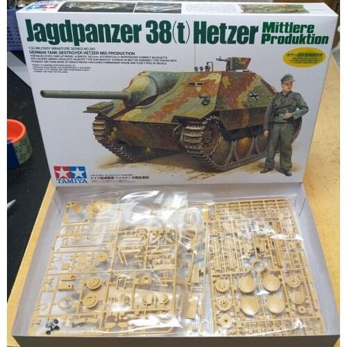 35285 Jagdpanzer 38(t) Hetzer Mid Production Tamiya 1/35 plastic model kit