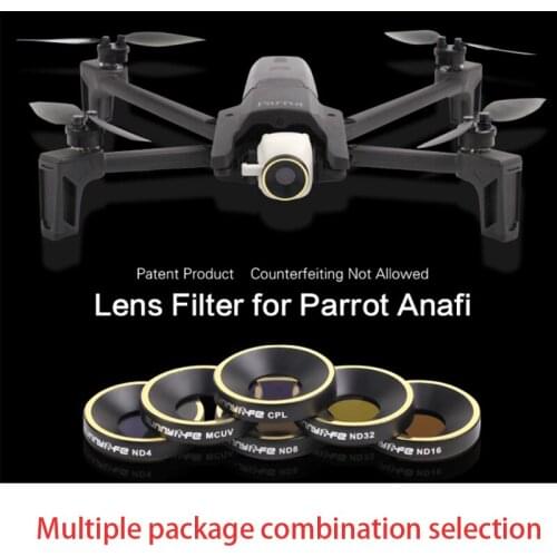 NEW Filter For Parrot Anafi Drone Camera Lens Filters UV CPL ND4 ND8 ND16 ND32 Filter kit for Parrot Anafi Drone
