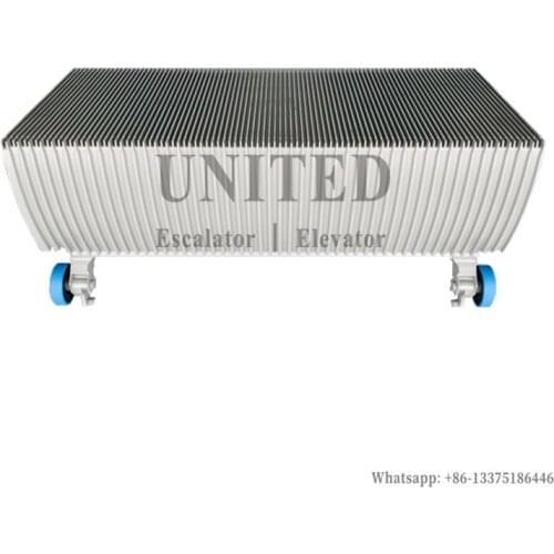 UNITED Escalator Escalator Aluminum Alloy Step With Sensor Baffle 53 X-XCA26140 L1000mm L800mm L600mm