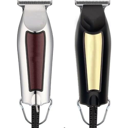 6 Sets Pro Barbershop Products 5 Star Hair Clipper Professional Corded Trimmer Detailer Red Gold Wired hair clipper 110-240vu