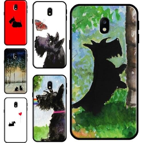 Westie Scottie Scottish Terrier For Samsung Galaxy J5 J3 J7 2017 A3 A5 2016 J4 J6 J8 J2 Core A8 A6 Plus 2018 Phone Case