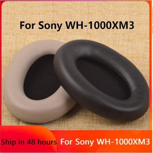 Replacement Foam Ear Pads Pillow Cushion Cover for Sony WH-1000XM3 Headphone Accessories for WH-1000XM3 EarPads Repair Parts