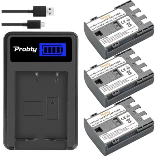NB-2LBattery&Charger for CANON Digital EOS 350D/400D Rebel XT XTi NB-2JH NB-2L ZR-100 ZR100 ZR200 ZR300 ZR400 ZR500 ZR600 ZR700