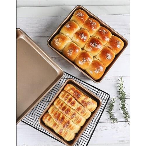 9/11/13 inch bread toast mold cake mold carbon steel bread pastry baking pan DIY non-stick pan baking supplies