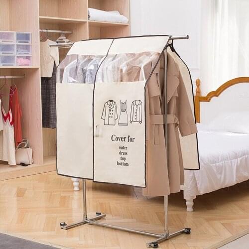 Clothes Dust Cover For Garment Suit Dress Coat Cloth Protector Closet Dustproof Cover Home Storage