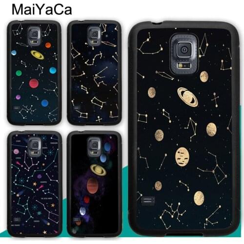 Planet Solar System Stars Constellation Case For Samsung A21S A20e A71 A51 A10 A40 A50 A70 Galaxy S20 Plus S10 S9 Note 20 Ultra