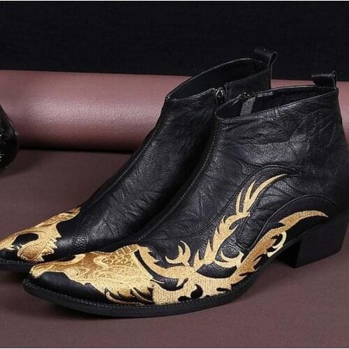 Cyabmoz Men's Motorcycle Boots