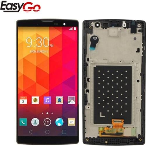 For LG Magna H502 LCD H500F H525 H502F Y90 LCD Display With Touch Screen Digitizer With Frame Assembly Free Shipping