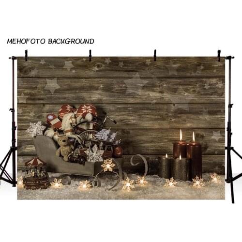 Photography Backdrops Christmas Background Fireplace Tree Winter Snow Window Interior Baby Birthday Background For Photo Studio