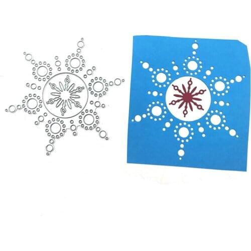 Julyarts Snowflake New Stamps And Dies 2020 for Card Making Stencils for Card Making Metal Cutting Dies Scrapbooking Craft Dies