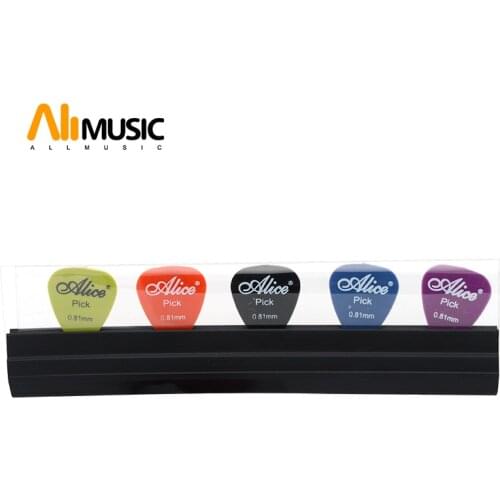 Microphone Mic Stand Pick Holder Hold 5 Bass Guitar Picks Clip On Micstand On Stage - Alice A010D