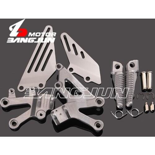 Motorcycle Durable Front Footrest Foot Peg Triangular Support Fits ZX-12R 2002-2003-2004-2005