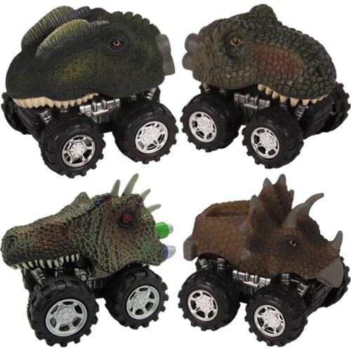 New Plastic inertia Toys Dinosaur Models Mini Toy Cars Dinosaur Models Mini Toys Non Remote Control Cars for children gifts