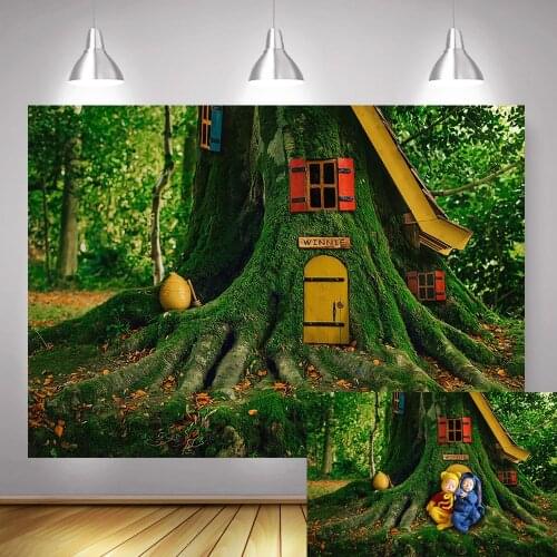 Safari Jungle Forest Backdrop Photography Newborn Baby Shower Background Children Birthday Portrait Backdrops for Photo Studio