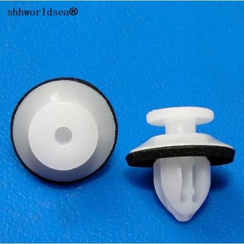 Shhworldsea 100pcs auto clip fasteners Sill Fender Retainer for Toyota#90467-A0032 90467A0032