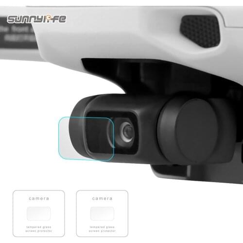 Sunnylife 2 Set Camera Lens Protective Film HD Tempered Glass Film Lens Protector for Mavic Mini
