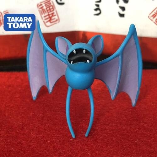 TAKARA TOMY Genuine Pokemon Action Figure Zubat MC Model Doll Toy Gifts Collect Souvenirs