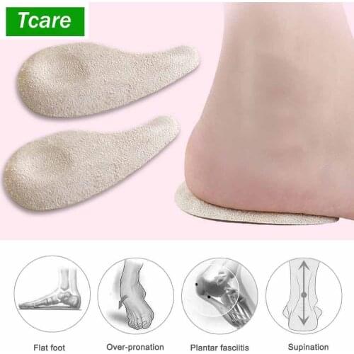 1Pair Heel Pads & Corrective Insoles, Posture Corrector Heel Cups for Foot Heel Pain, Foot Alignment, Knee Pain, Bow Legs