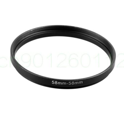 58mm-58mm 58mm to 58mm 58- 58mm Step Up Ring Filter Adapter for For filters adapters LENS LENS hood LENS CAP