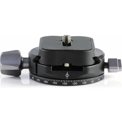 X-36 360 Rotate Camera Ball Head With Quick Release Plate For DSLR Camera And Tripod grey