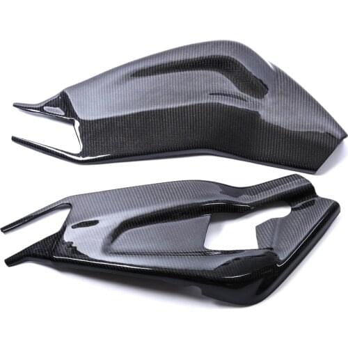 Carbon Fiber Motorcycle Swing Arm Covers Protectors Swingarm Cover Gloss Finish Twill Weave For BMW S1000rr S1000R 2009-2015