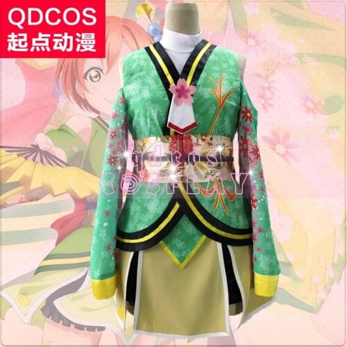 Customized Anime Love Live Rin Kotori Umi Angel Girl Bathrobe Cosplay Costume Women Dress Uniform Suits For Christmas party