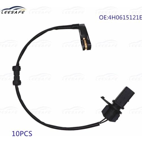 10PCS Brake Pad Wear Sensor 4H0615121E for AUDI A6 Allroad Avant A7 Sportback A8 Quattro OEM NO 4H0 615 121E Brake Alarm Sensor