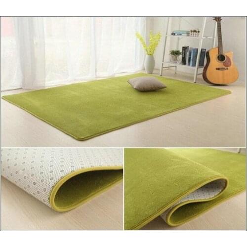 12 Colors Coral velvet Soft Carpet Area Rug Slip Resistant Door Floor Mat For Bedroom Livingroom not fade not drop hair