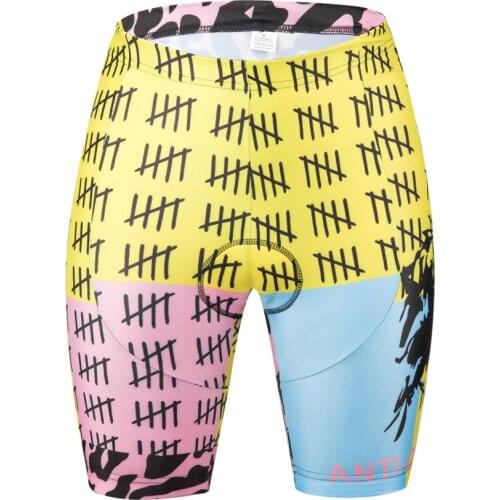 2021Kafitt Summer Cycling Wear Shorts Mens and Womens Mountain Bike Bib Triathlon Competition Clothing High Elastic 9D Cushion