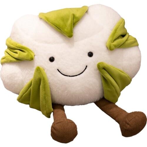 25-40cm Lovely Cotton Dolls Plush Pillows Kawaii Cotton with Smile Face Plush Toys Stuffed Soft Plant Toys Kids Girls Decor Gift
