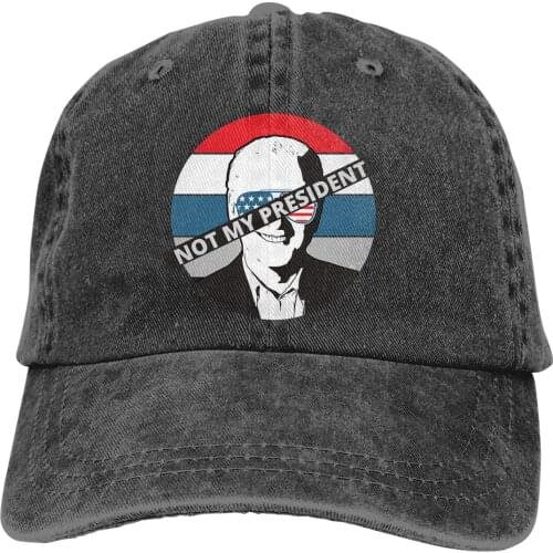 Biden Not My President Baseball Cap cowboy hat Peaked cap Cowboy Bebop Hats Men and women hats