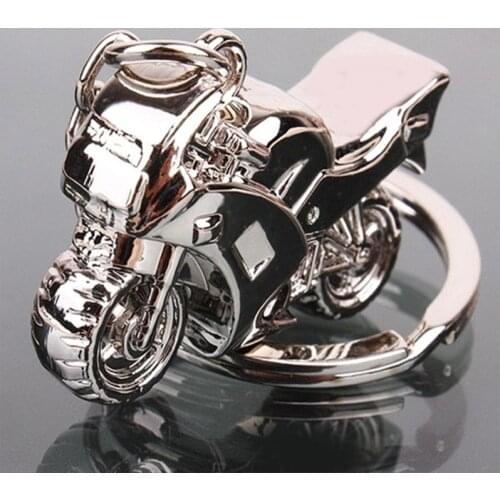 New Metal Motorcycle Key Ring Keychain Ring Cute Creative Gift Sports Keyring Gift Store key chain Car Bag Key Ring S157