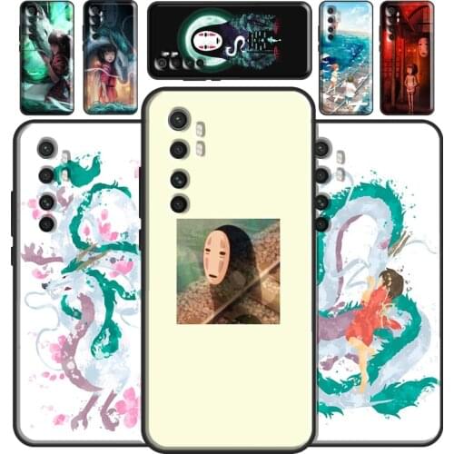 Spirited Away Anime For Xiaomi Mi 11 Ultra Case For Xiaomi Mi 11 Lite Note 10 10T Pro POCO F3 M3 X3 Pro Cover