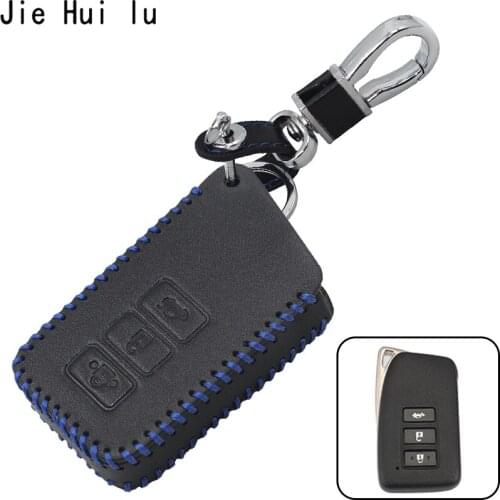 Genuine Leather Car Key Case Smart Key Protect Bag Cover Keyring Keyring for Lexus NX200 ES200 250 RX200t case protect shell