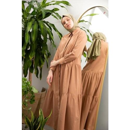 Shirt Detailed Long Dress