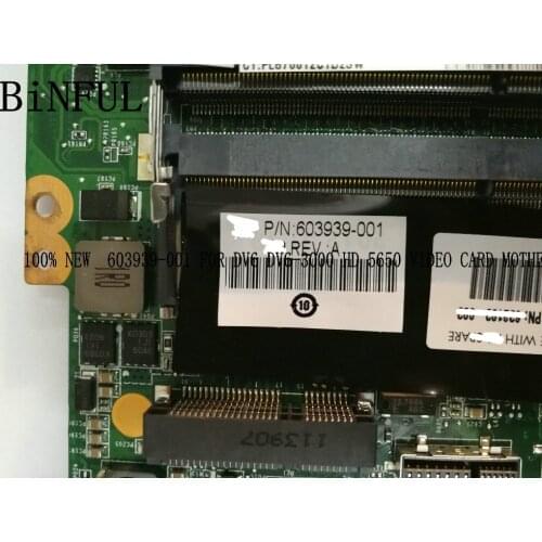 AVAILABLE. 603939-001 FOR HP PAVILION DV6 REPLACEMENT MOTHERBOARD 603939-001