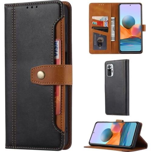Redmi Note 10 Pro Max Luxury Flip Leather Cover Bag POCO X3 NFC Pro F3 M3 Mi 11 Redmi K40 Pro Wallet Case With Multi-Card Slots