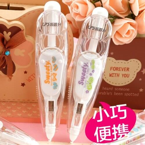 Cartoon stationery for student decoration correction tape school suppler DIY design
