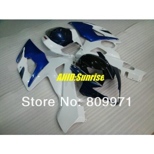 S399 White blue black Fairing kit for SUZUKI GSXR1000 2005 2006 GSX-R1000 GSXR1000 K5 05 06 Injection mold Fairings set+gifts