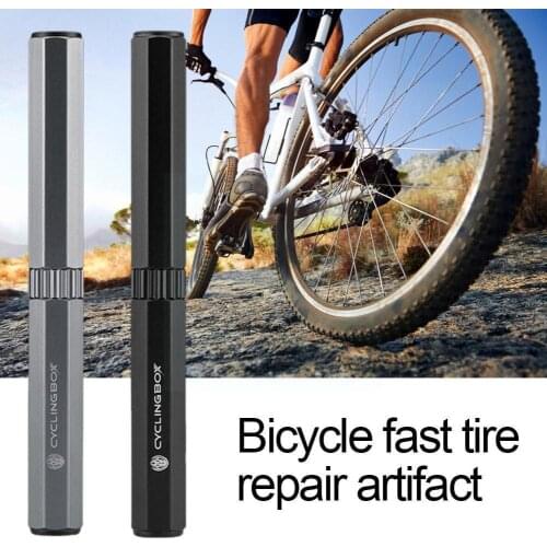 Bicycle Tubeless Tire Repair Kit Tire Drill Rubber Fast Bicycle Tools Tire Strips Artifact Tyre Sealant Puncture Repair J7W5