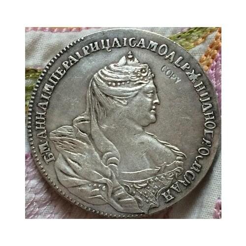 Wholesale 1739 russian coins 50 Kopeks copy 100% coper manufacturing old coins