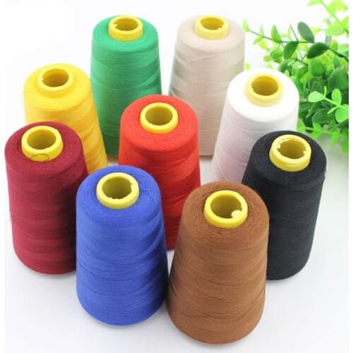 Wholesale Durable Machine Sewing Thread High Speed Sewing Yarn Leather Waxed Thread DIY Embroidery Thread Needlework Accessory