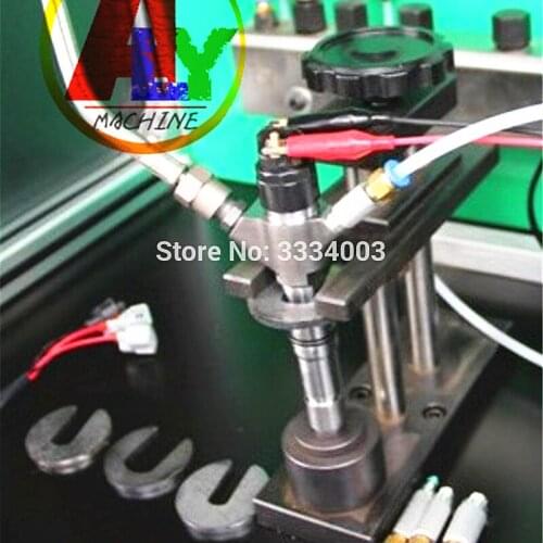 Common rail injector frame stand with oil collector for common rail test bench
