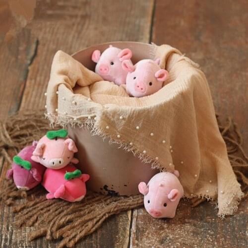 Newborn photography props children pigs piglets accessories doll baby photography props